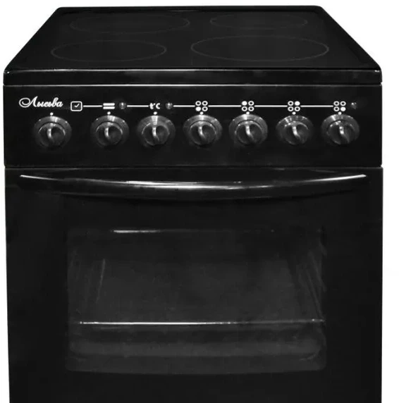 Плита Электрическая Лысьва EF4005MK00 черный стеклокерамика (без крышки)