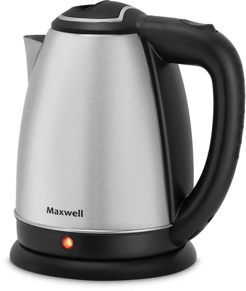 Чайник электрический Maxwell MW-1081 1.8л. 1850Вт сталь корпус: металл/пластик  