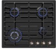 Газовая варочная поверхность Maunfeld EGHE.64.63CB.R/G черный  