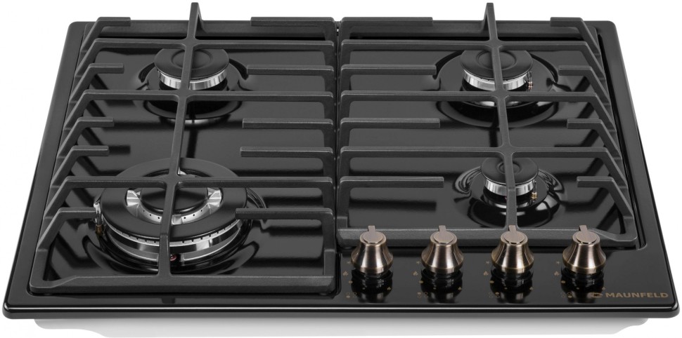Газовая варочная поверхность Maunfeld EGHE.64.63CB.R/G черный  