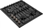 Газовая варочная поверхность Maunfeld EGHE.64.63CB.R/G черный  