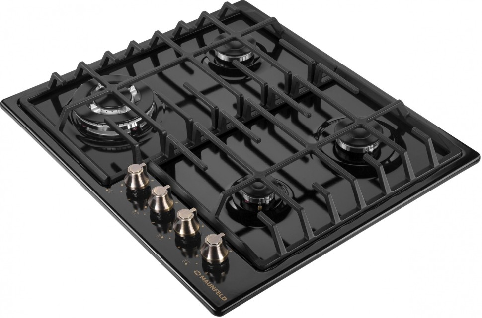 Газовая варочная поверхность Maunfeld EGHE.64.63CB.R/G черный  