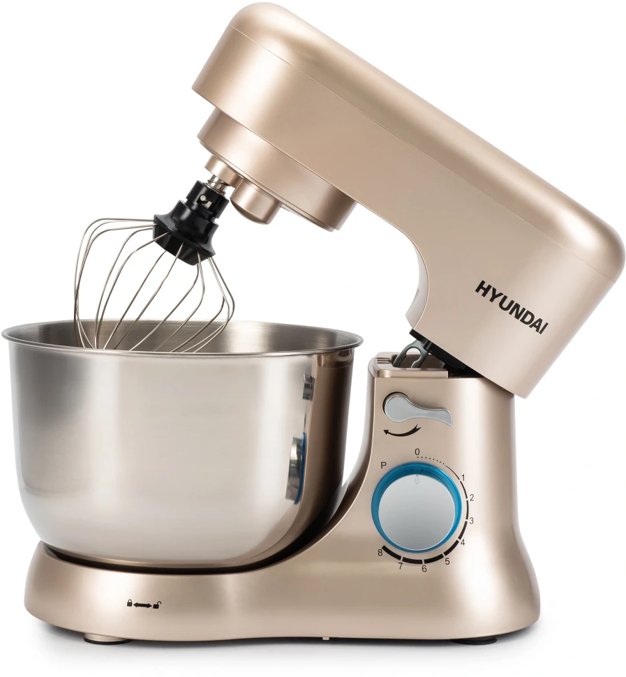 Миксер планетарный Hyundai HYM-S5551 1300Вт бежевый  
