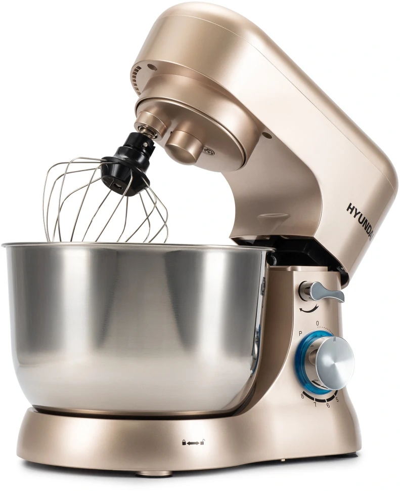 Миксер планетарный Hyundai HYM-S5551 1300Вт бежевый  