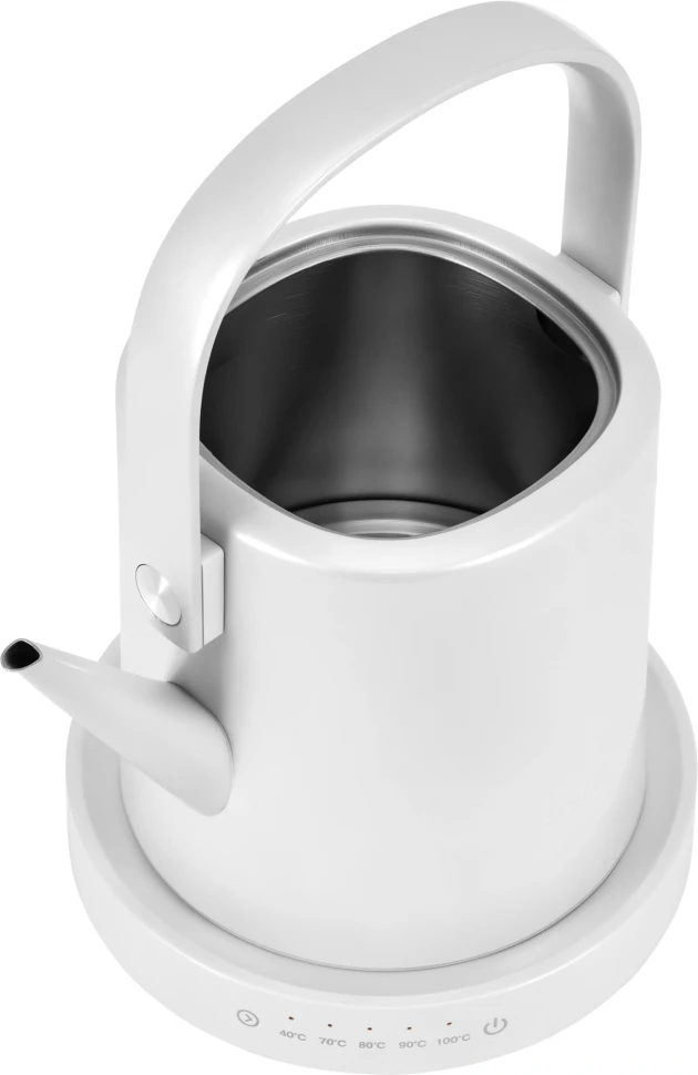 Чайник электрический Rondell RDE-WK804 1л. 1200Вт жемчужный корпус: металл