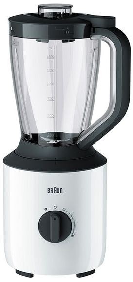Блендер стационарный Braun JB3100WH 800Вт белый/черный