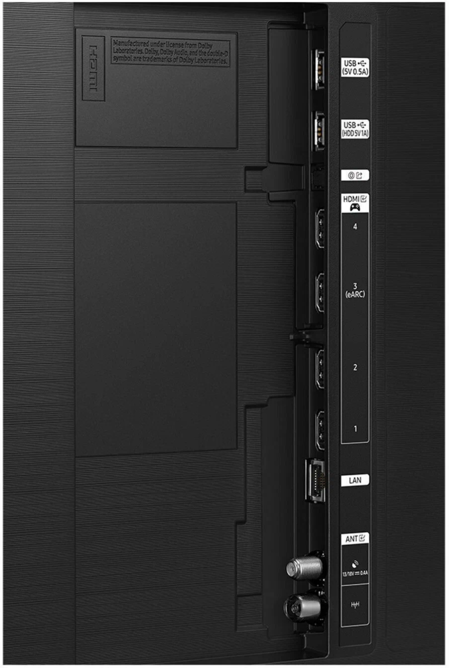 Телевизор Samsung 98" Neo QLED 4K Smart TV серия 9 QE98QN90FAUXRU черный титан, Ростест, Официальная гарантия в России