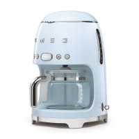 Кофеварка Smeg DCF02BLEU