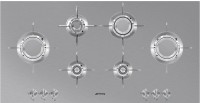 Газовая панель Smeg PXL6106