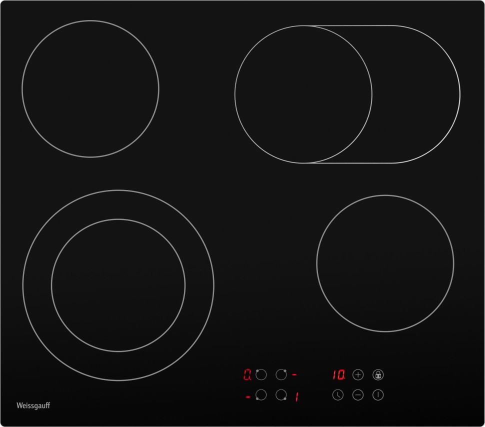 Варочная поверхность Weissgauff HV 642 BA черный  