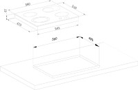Варочная поверхность Weissgauff HV 642 BA черный