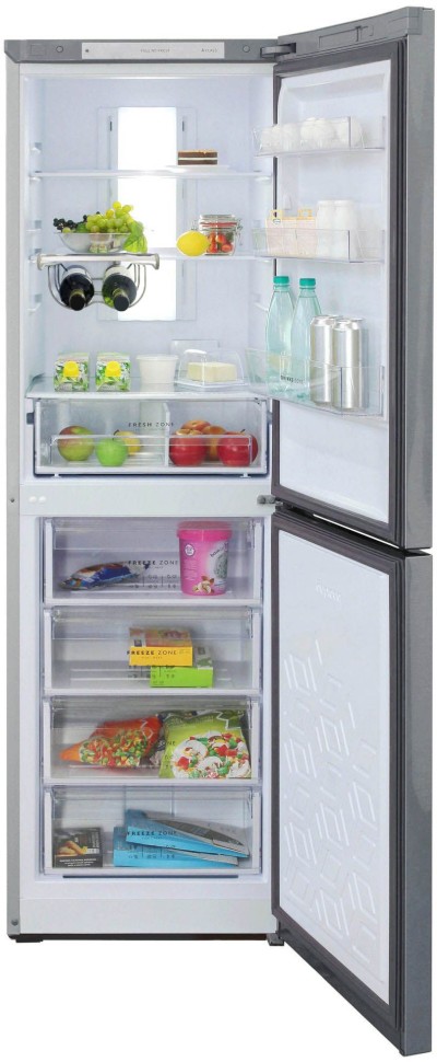 Холодильник Бирюса Б-M940NF 2-хкамерн. серебристый металлик  