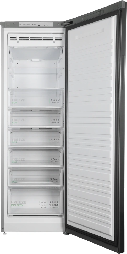 Морозильная камера Бирюса Б-C6047SN серебристый  