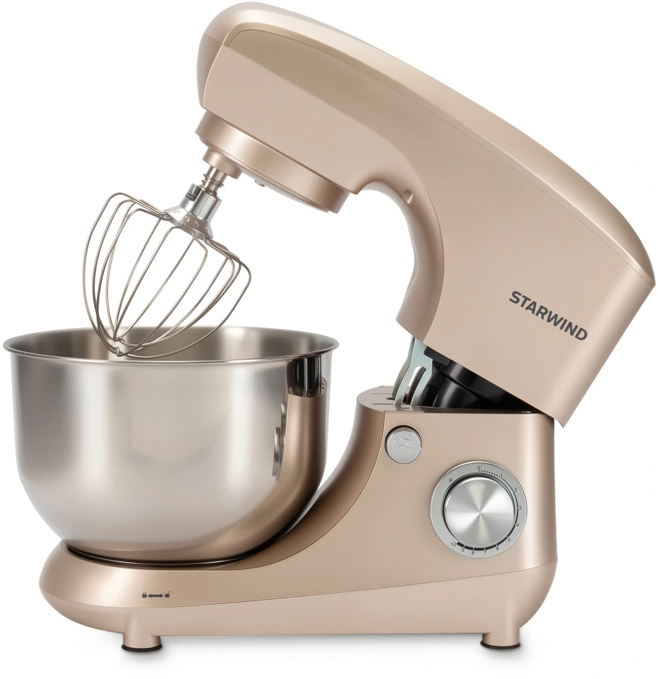 Миксер планетарный Starwind SPM5181 1300Вт золотистый  