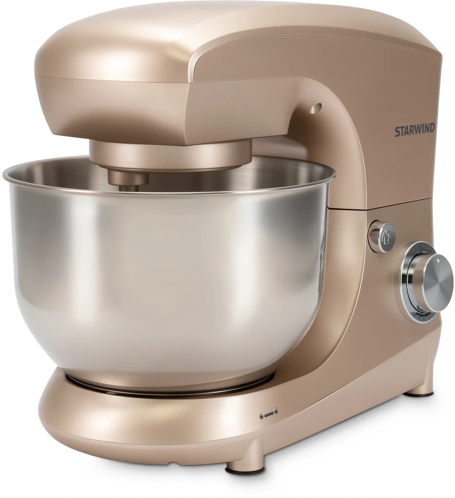 Миксер планетарный Starwind SPM5181 1300Вт золотистый  