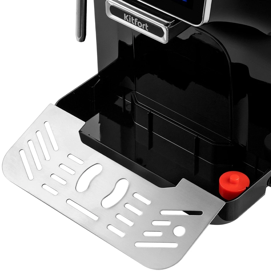 Кофемашина Kitfort КТ-7472 1480Вт черный