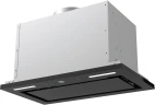 Вытяжка встраиваемая Midea MH60I530GB черный управление: сенсорное (1 мотор)  