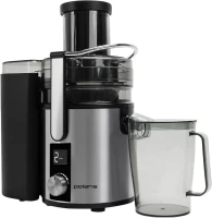 Соковыжималка комбинированная Polaris PEA 1536ADL 1500Вт рез.сок.:1100мл. нержавеющая сталь/черный