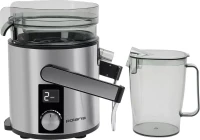 Соковыжималка комбинированная Polaris PEA 1536ADL 1500Вт рез.сок.:1100мл. нержавеющая сталь/черный