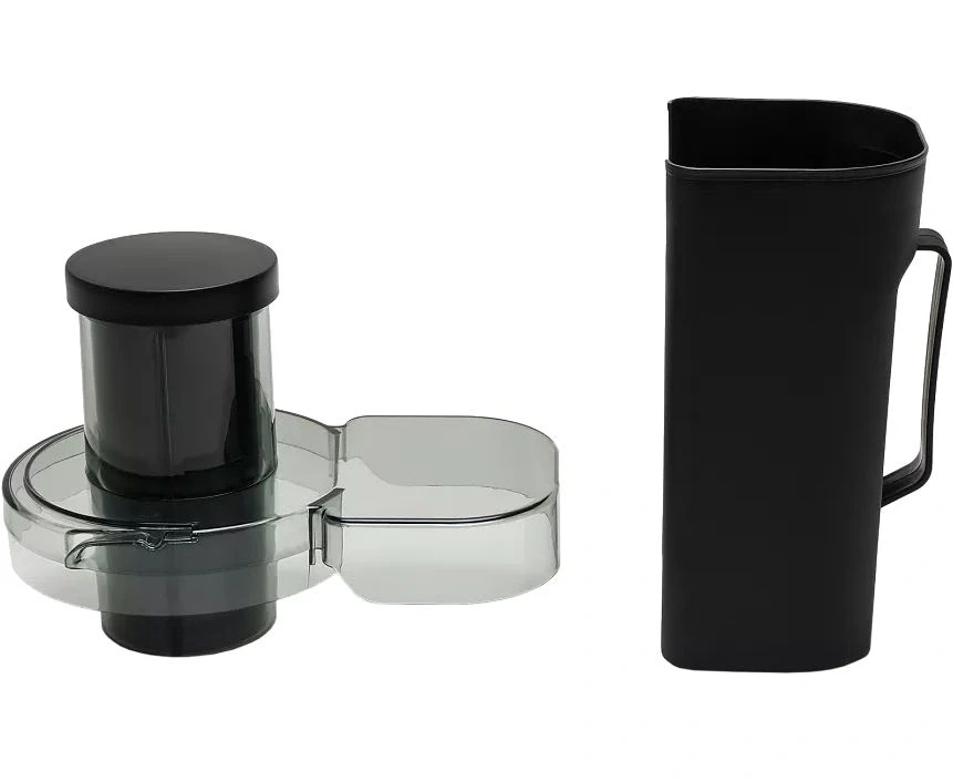 Соковыжималка комбинированная Polaris PEA 1536ADL 1500Вт рез.сок.:1100мл. нержавеющая сталь/черный  