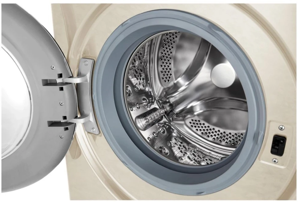 Стиральная машина LG F4V5VS9B класс: A загр.фронтальная макс.:9кг бежевый инвертор  