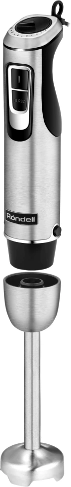 Блендер погружной Rondell RDE-1307 1000Вт черный/серебристый  