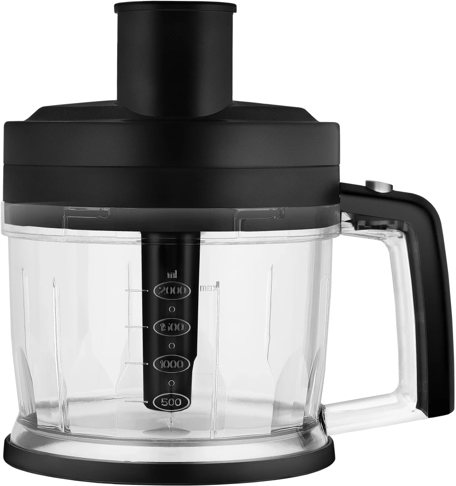 Блендер погружной Rondell RDE-1307 1000Вт черный/серебристый  