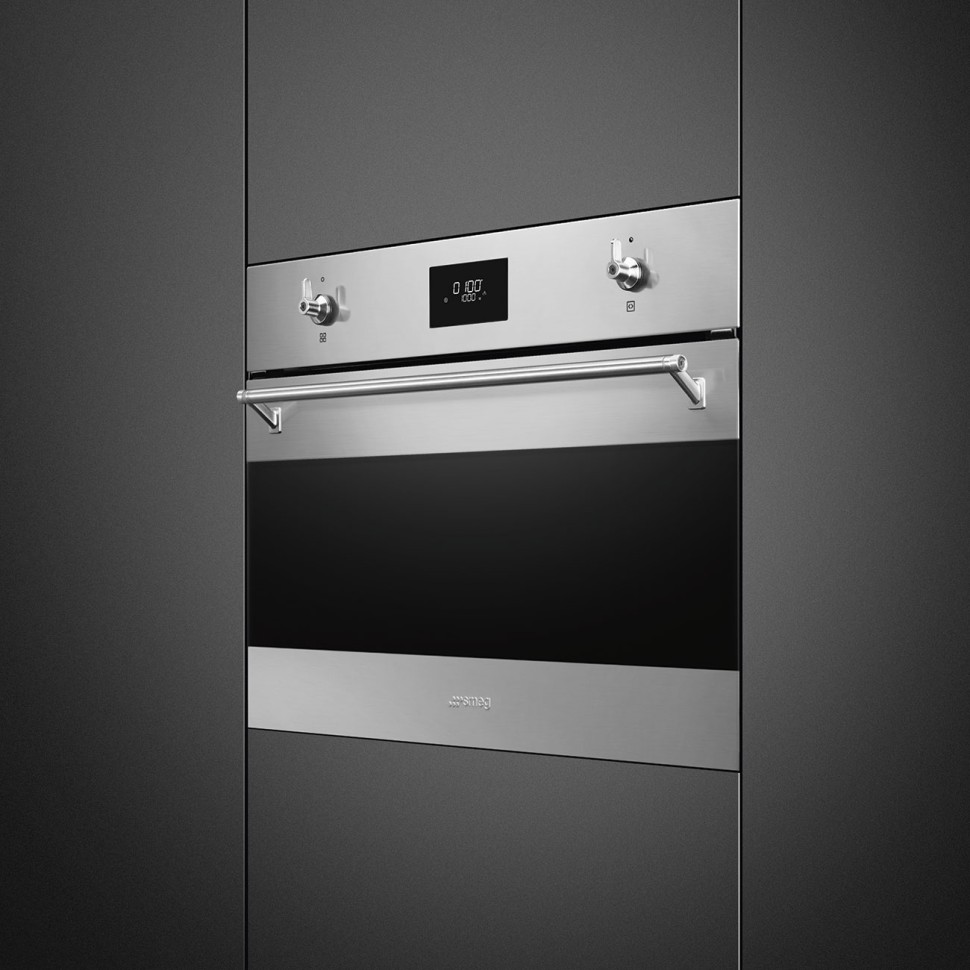 Микроволновая печь Smeg SO4301M0X  