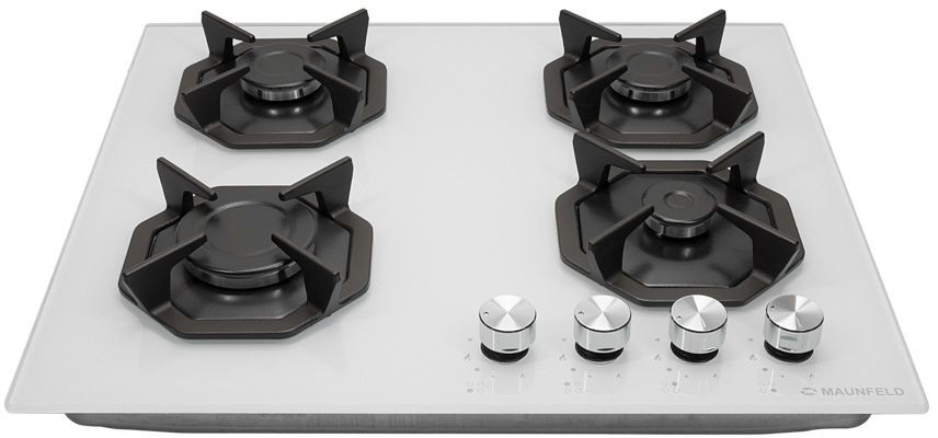 Газовая варочная поверхность Maunfeld EGHG.64.2CW/G белый