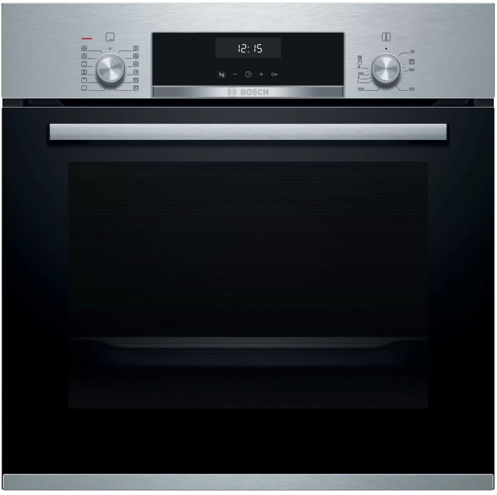 Духовой шкаф Электрический Bosch HIJ517YS0R нержавеющая сталь/черный  