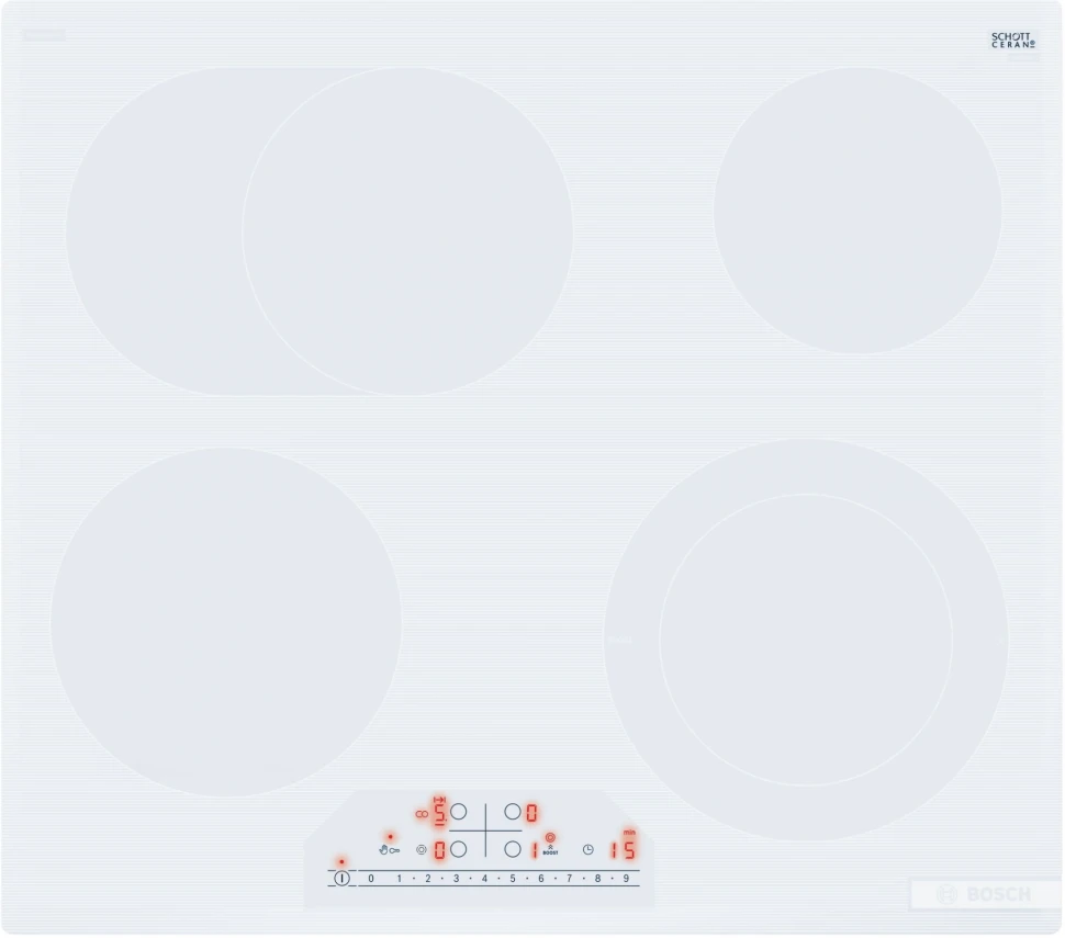 Варочная поверхность Bosch Serie 6 PKN652FP2E белый  