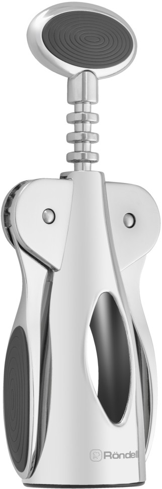 Штопор Rondell Stolz RD-1779 стальной/черный упак.:картонная подложка