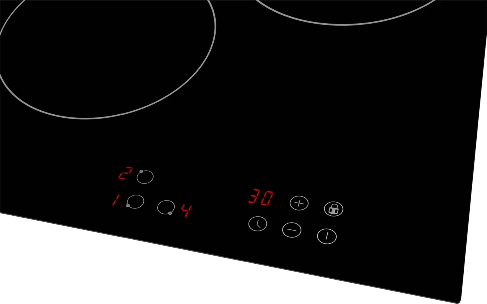 Варочная поверхность Weissgauff HV 430 BA черный  