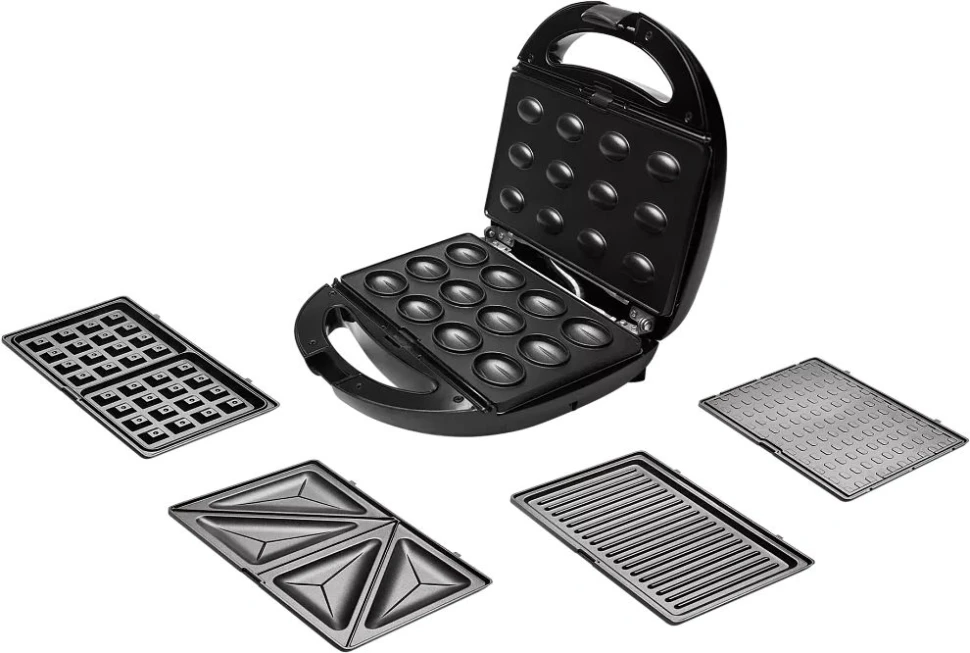 Сэндвичница Polaris PST 1105 850Вт черный  