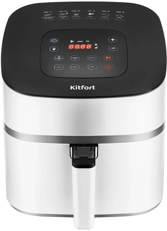 Аэрогриль Kitfort KT-2217 1500Вт белый/черный
