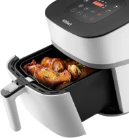 Аэрогриль Kitfort KT-2217 1500Вт белый/черный