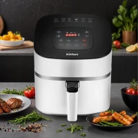 Аэрогриль Kitfort KT-2217 1500Вт белый/черный