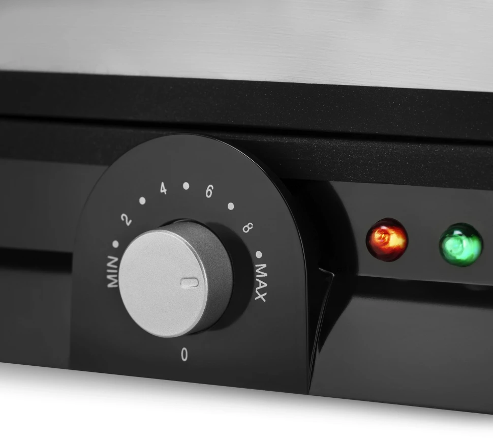 Электрогриль Maxwell MW-1960 2000Вт стальной  