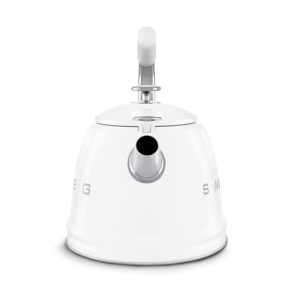 Чайник со свистком Smeg CKLW2001WH  