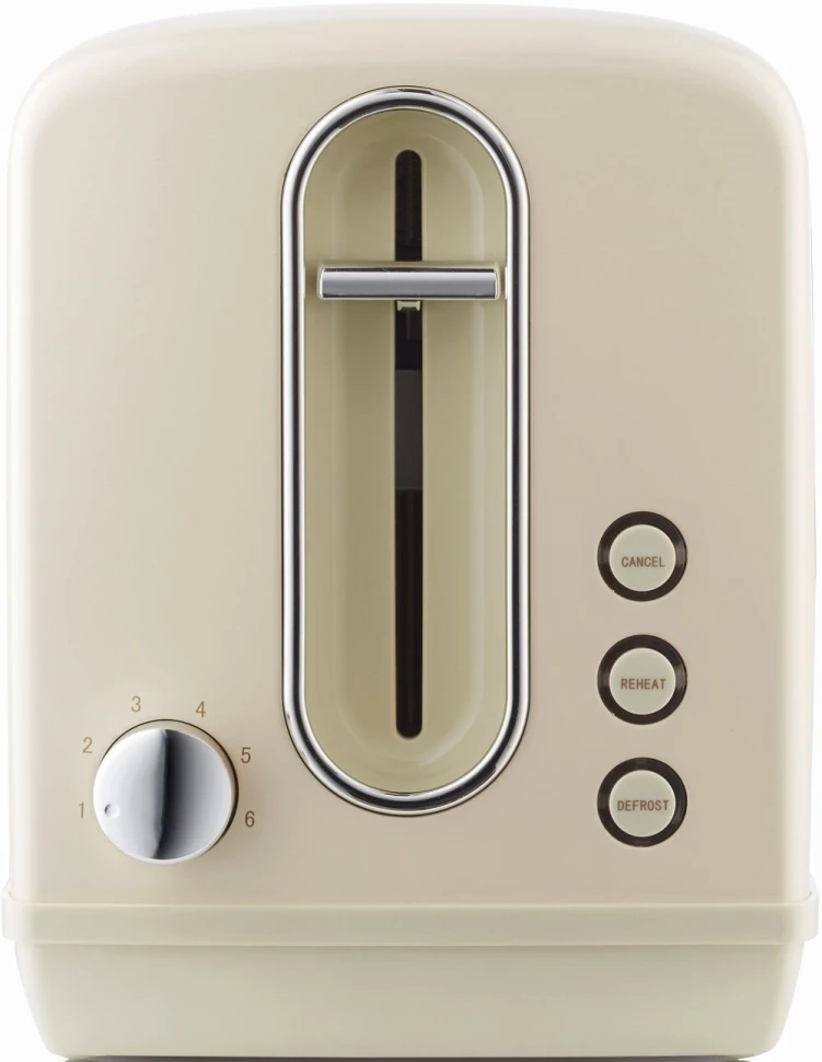 Тостер Gorenje T1100CLI 860Вт бежевый/серебристый  