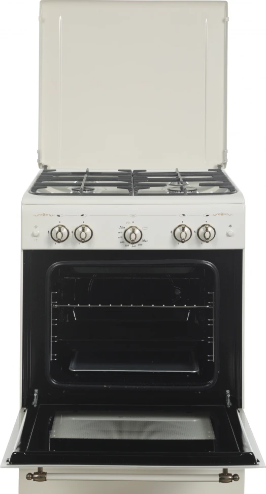 Плита Газовая Gefest ПГ 6100-02 0186 бежевый реш.чугун  