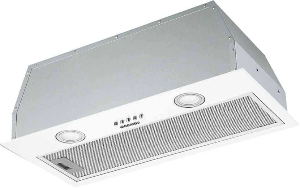 Вытяжка встраиваемая Maunfeld THAMES 601M белый управление: кнопочное (1 мотор)  
