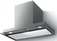 Вытяжка встраиваемая Elica Boxin IXGL/A/90 нержавеющая сталь/стекло белое управление: поворотные переключатели (1 мотор)