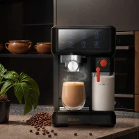 Кофеварка рожковая Kitfort КТ-7554 1350Вт черный