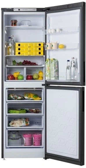 Холодильник Бирюса Б-W6131 2-хкамерн. графит  