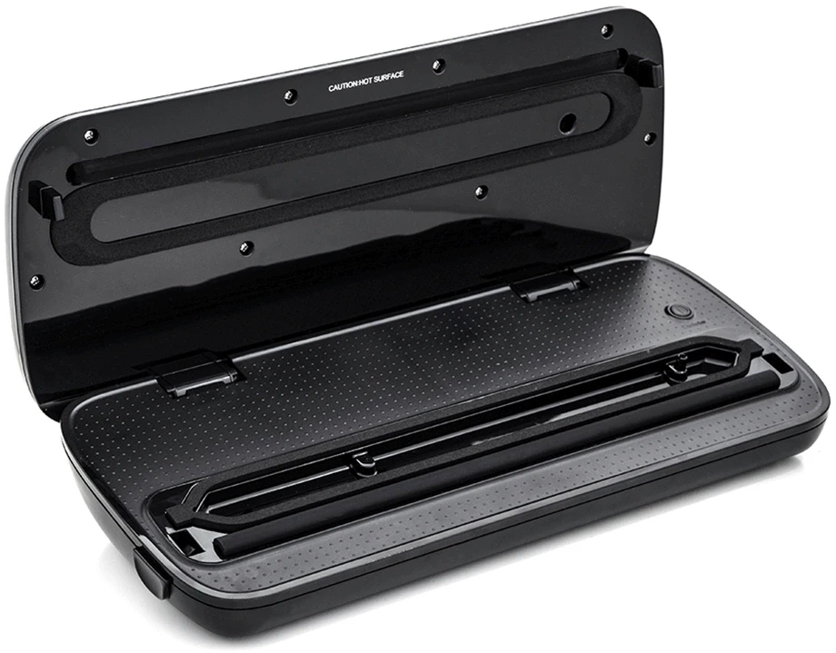 Вакуумный упаковщик Kitfort КТ-1502-2 110Вт 12л/мин 0.8Бар шир.пак.:28см черный/серый