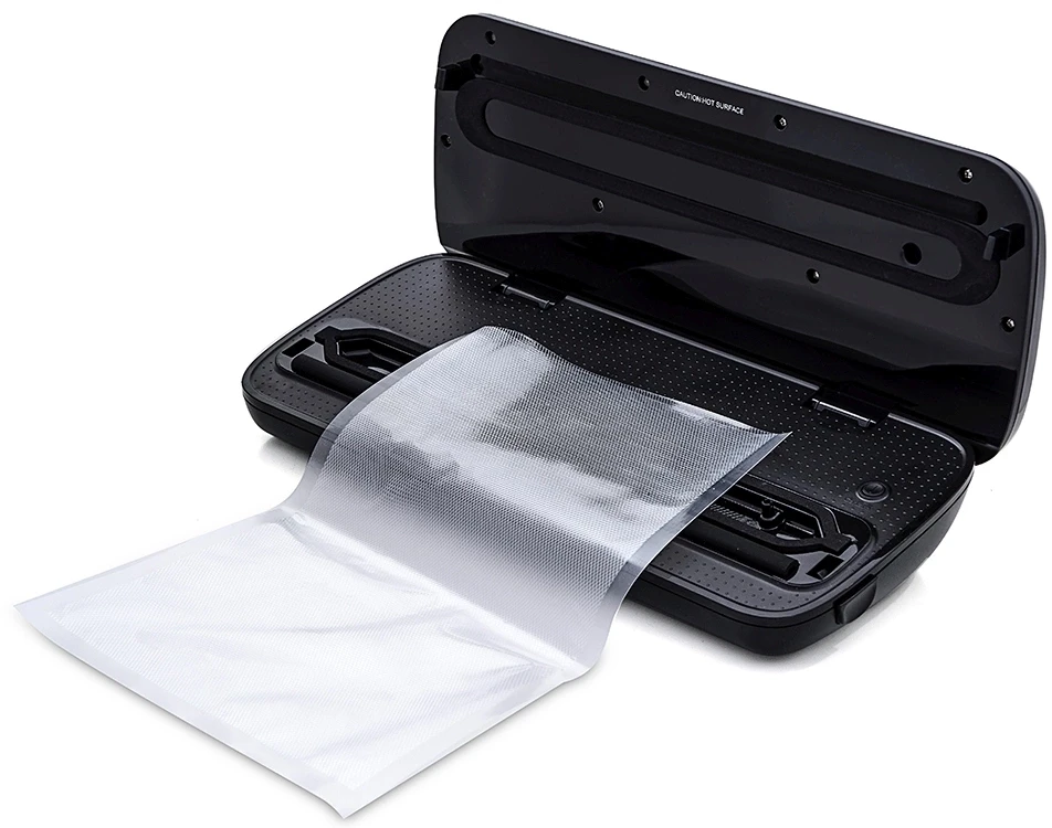 Вакуумный упаковщик Kitfort КТ-1502-2 110Вт 12л/мин 0.8Бар шир.пак.:28см черный/серый