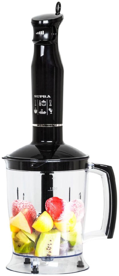 Блендер погружной Supra HBS-800 1100Вт черный  