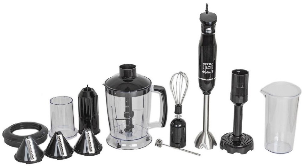 Блендер погружной Supra HBS-800 1100Вт черный  