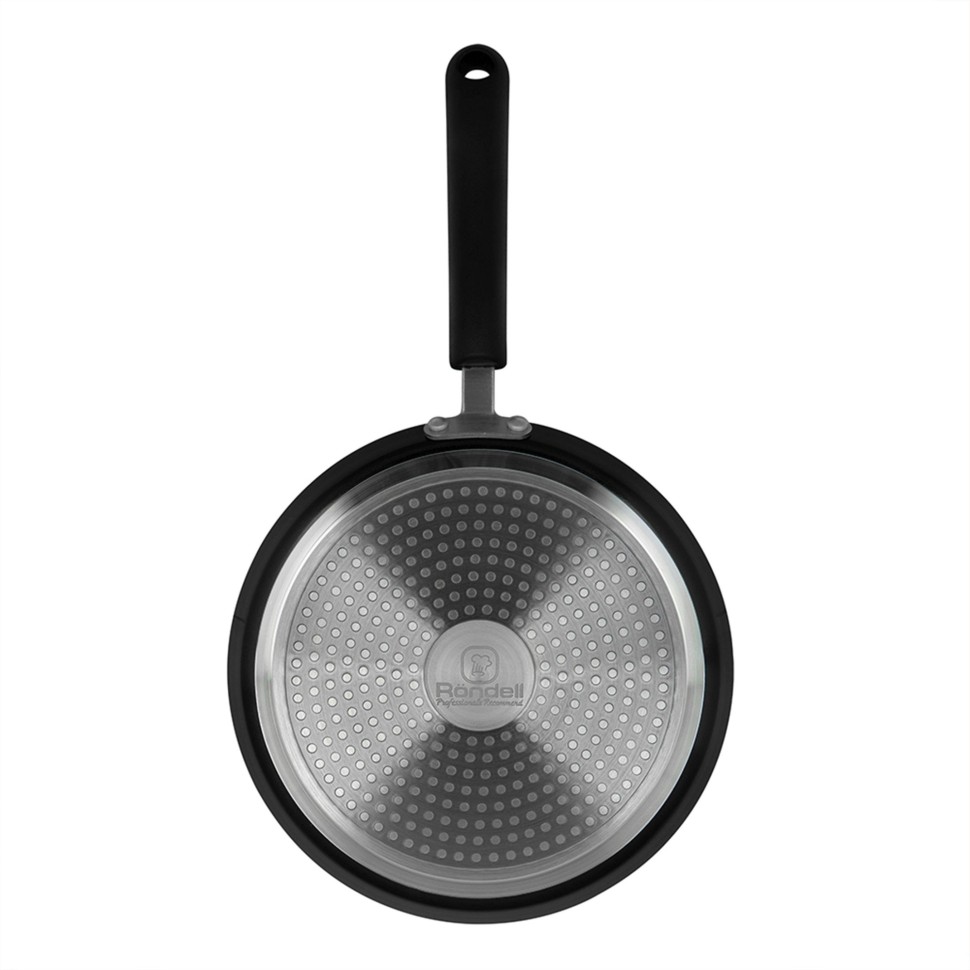 Сковорода блинная Rondell Pancake frypan RDA-022 круглая 24см покрытие: Xylan Plus ручка несъемная (без крышки) черный  